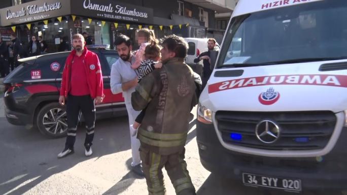 SANCAKTEPE’DE ASANSÖR YANGINI: ANNE-ÇOCUK VE 2 İTFAİYE ERİ DUMANDAN ETKİLENDİ 