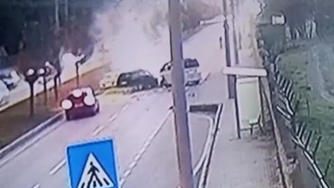 BURDUR’DAKİ FECİ KAZANIN GÜVENLİK KAMERASI ORTAYA ÇIKTI 