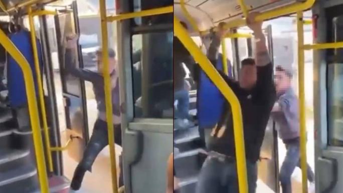 OTOBÜSTEKİ SATIRLI SALDIRGAN EVİNDE YAKALANDI