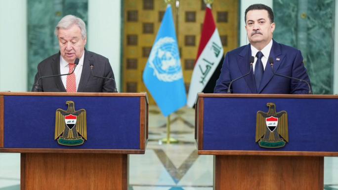 BM GENEL SERKTERİ GUTERRES: "BUGÜN IRAK, GÜVEN VE İSTİKRAR İÇİNDE OLAN BİR ÜLKEDİR"