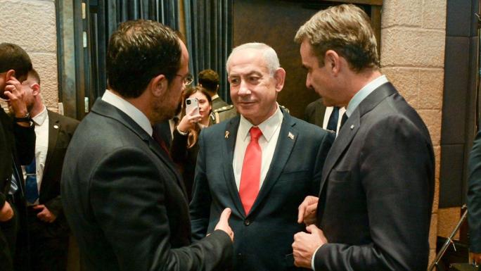 İSRAİL, YUNANİSTAN VE GKRY ARASINDA ÜÇLÜ ZİRVE