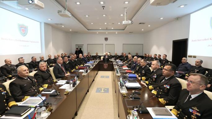 BAKAN GÜLER BAŞKANLIĞINDA "DENİZ KUVVETLERİ KOMUTANLIĞI YILLIK KOMUTANLAR TOPLANTISI" YAPILDI