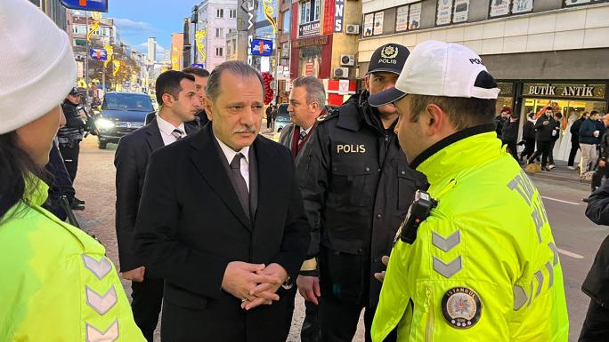 İSTANBUL İL EMNİYET MÜDÜRÜ YILDIZ, KADIKÖY’DEKİ DENETİMLERİ İNCELEDİ 