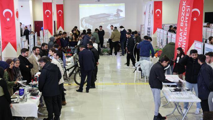 YOBÜ’DE 6 FARKLI KATEGORİDE HAZIRLANAN ÖZGÜN PROJELER SERGİLENDİ