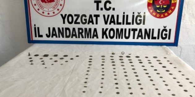 BOĞAZLIYANDA TARİHİ ESER KAÇAKCISI 4 ŞÜPHELİ YAKALANDI