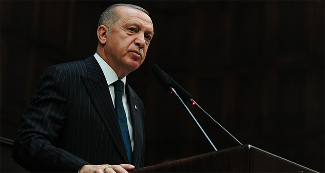 Cumhurbaşkanı Erdoğan, Demokrasi ve Özgürlükler Adası'nda konuşuyor