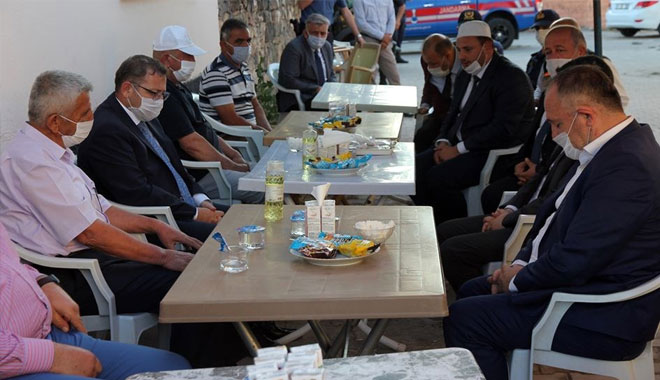 VALİ POLAT’TAN BİR İNCELEME ve İKİ ŞEHİT AİLESİ ZİYARETİ