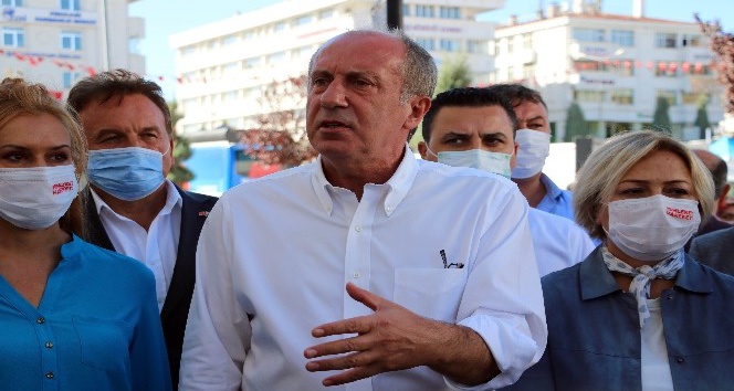 MUHARREM İNCE’DEN YOZGAT’TA LİSE CADDESİ GEZİNTİSİ