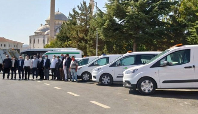 ÇEKEREK BELEDİYESİ HİZMET ARAÇLARINI ÇOĞALTTI