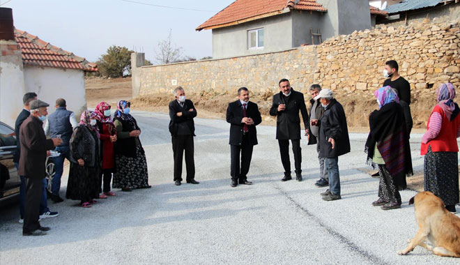 AKDAĞMADENİNDE ESENTEPE ve KADIKIŞLA MEZRASI YOLA KAVUŞTU 