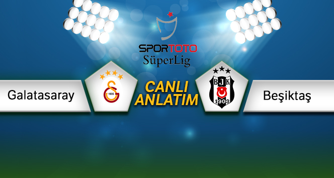 Galatasaray - Beşiktaş Canlı Anlatım