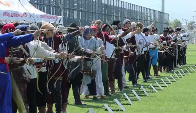 OKCULARIMIZ SAMSUNDA HEDEFİ 12’DEN VURMAYA ÇALIŞTILAR