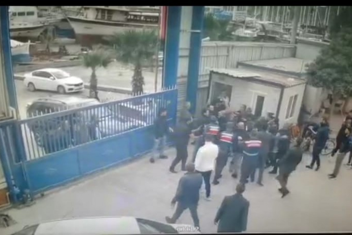 Marmaris’te meydan savaşı gibi ortaklık kavgası