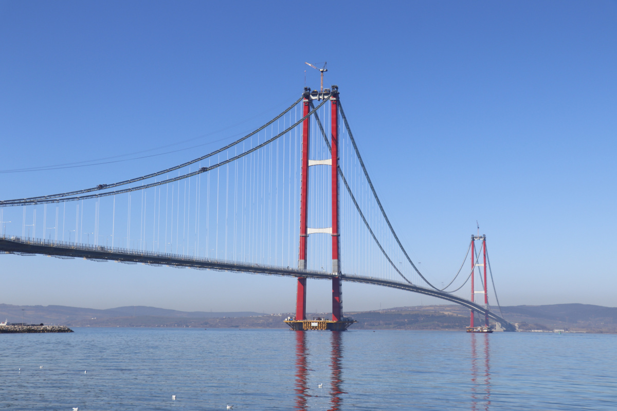 1915 Çanakkale Köprüsü'nün açılışı 18 Mart'ta gerçekleştirilecek