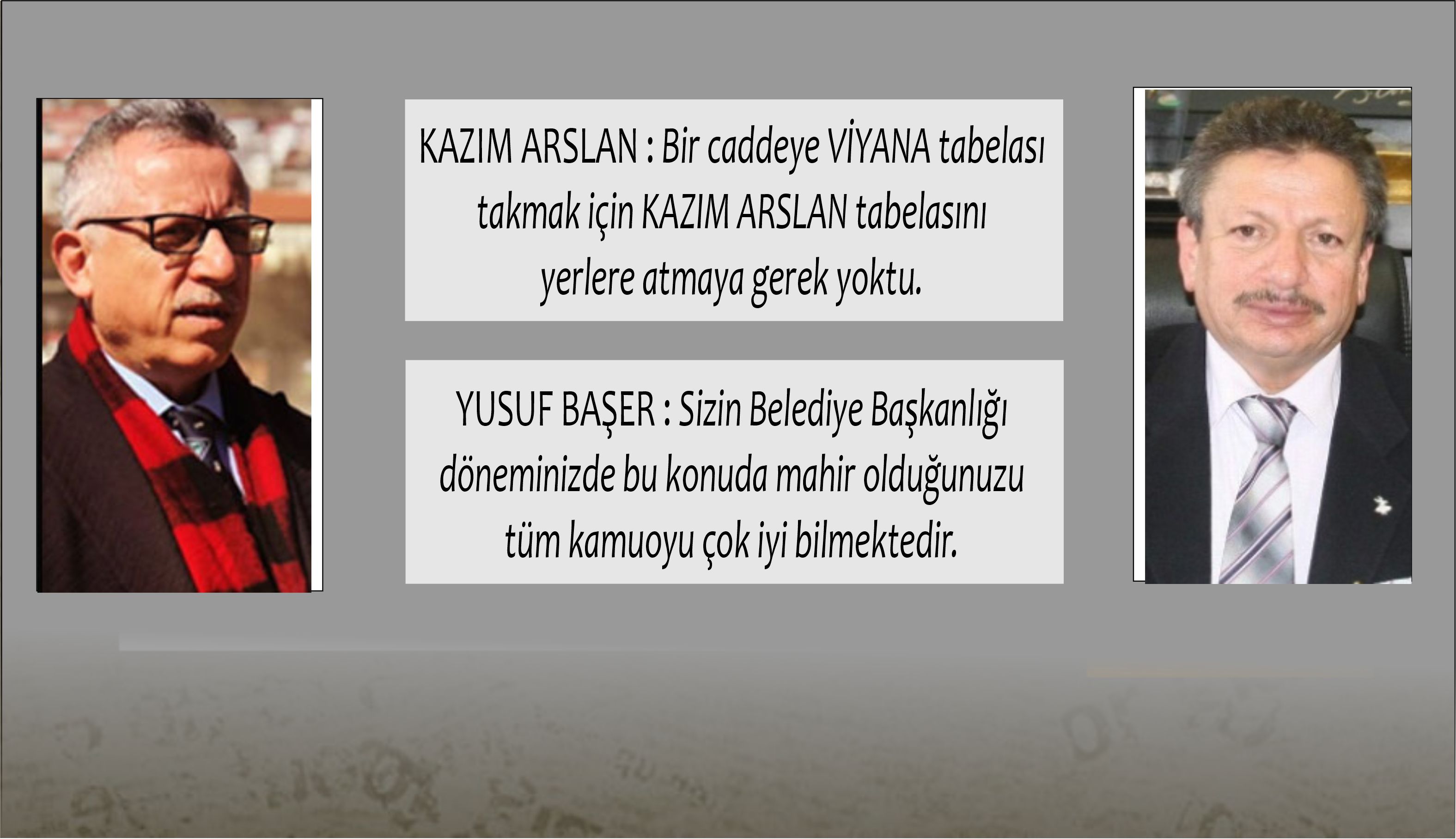 İKİ BAŞKAN ARASINDA SOSYAL MEDYADA ‘TABELA’ TARTIŞMASI