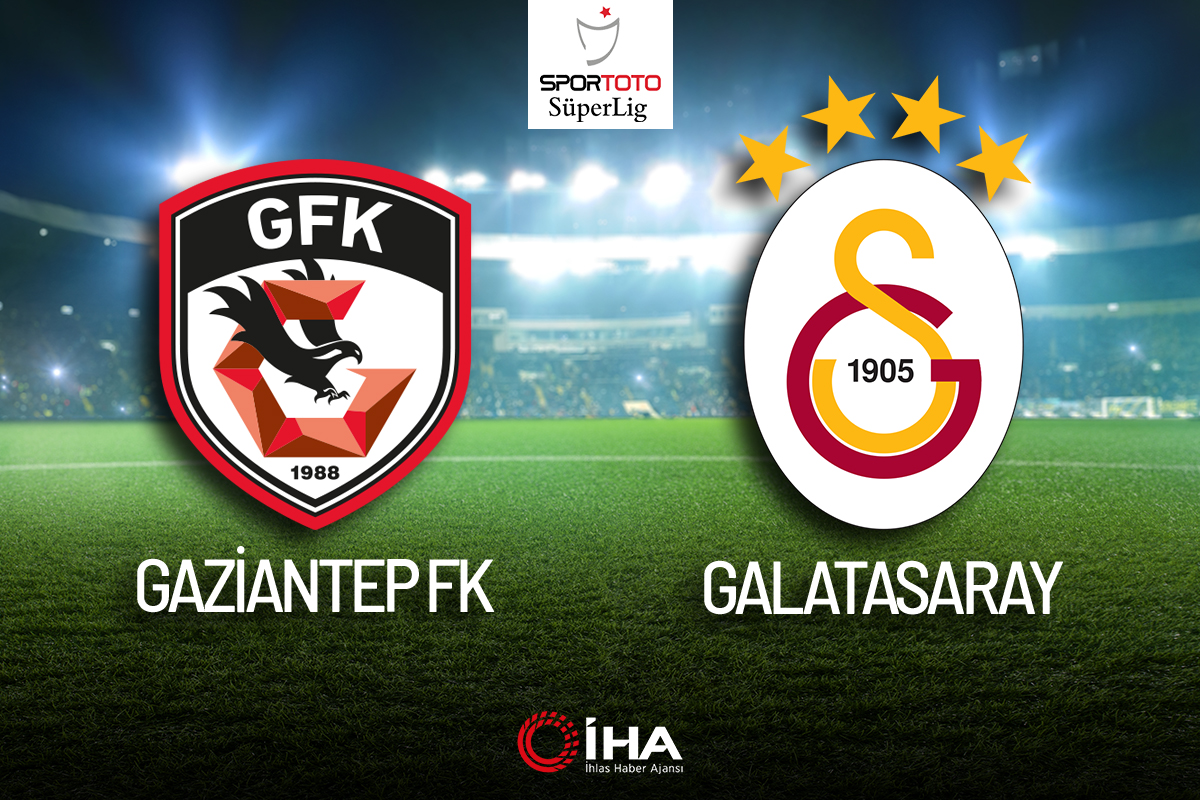 CANLI ANLATIM Gaziantep FK Galatasaray maçı