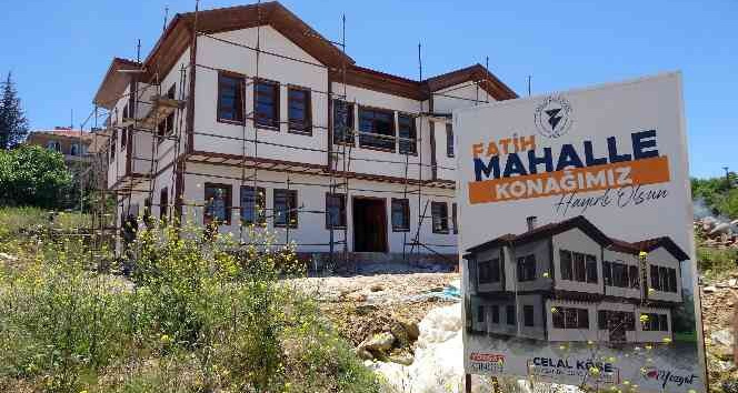 YOZGAT BELEDİYESİ 8 MAHALLEDE KÜLTÜREL KONAKLAR İNŞA EDİYOR