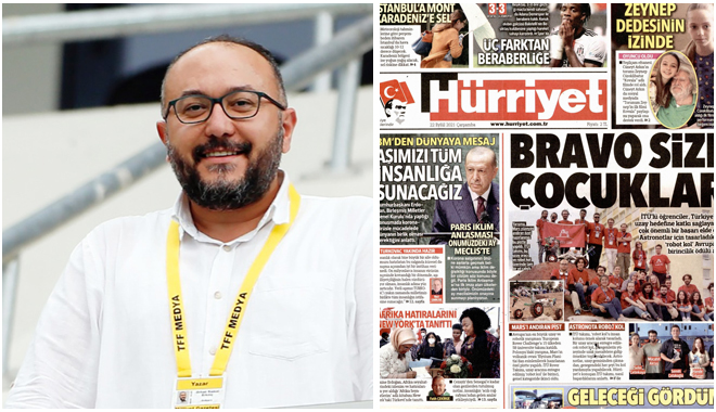 ORHAN ERKILIÇ HÜRRİYET ANKARA BÜROSU EDİTÖRLÜĞÜNE GETİRİLDİ