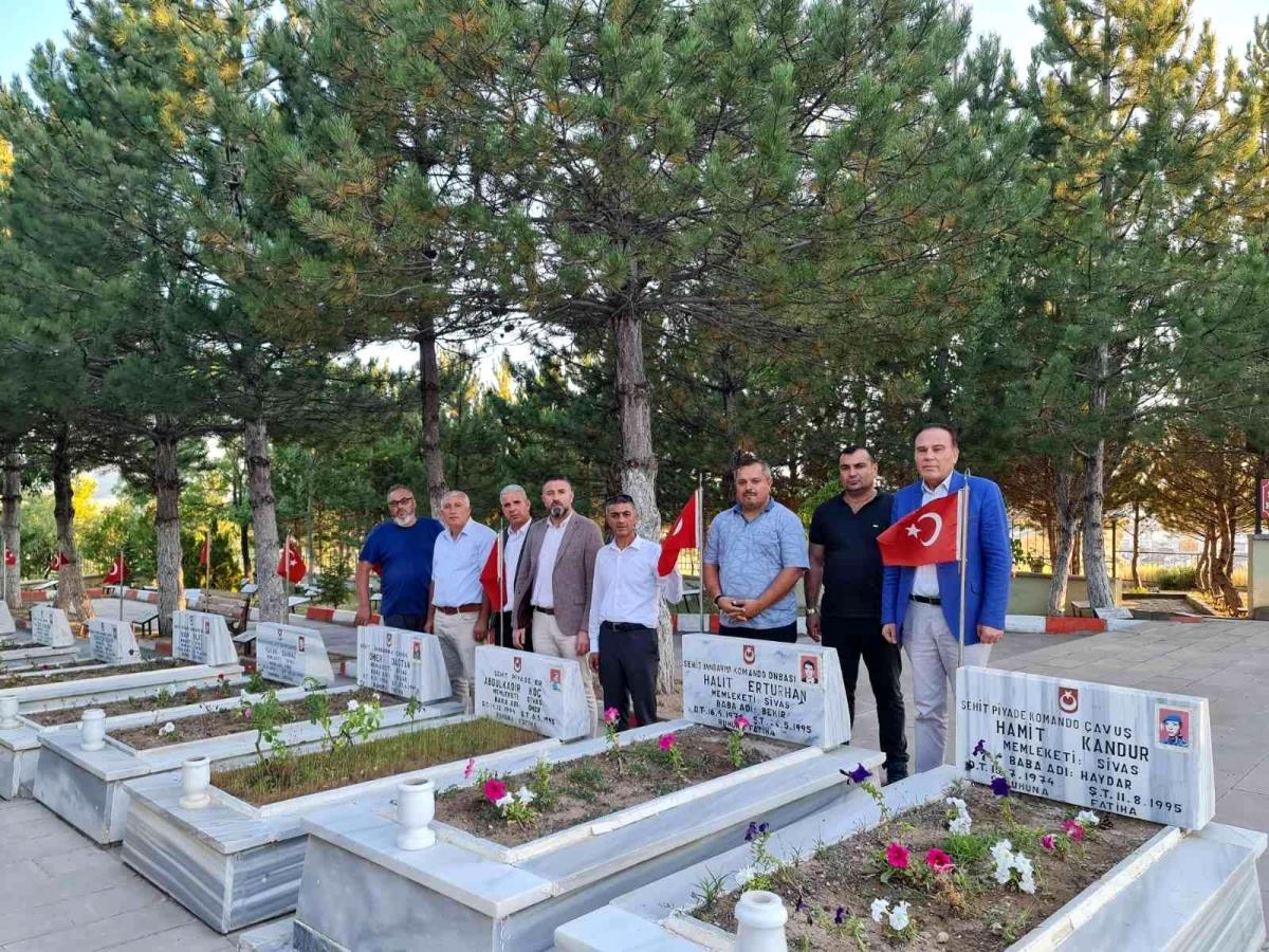İÇ ANADOLU ŞEHİT AİLELERİ DERNEK BAŞKANLARI SİVASTA BULUŞTU