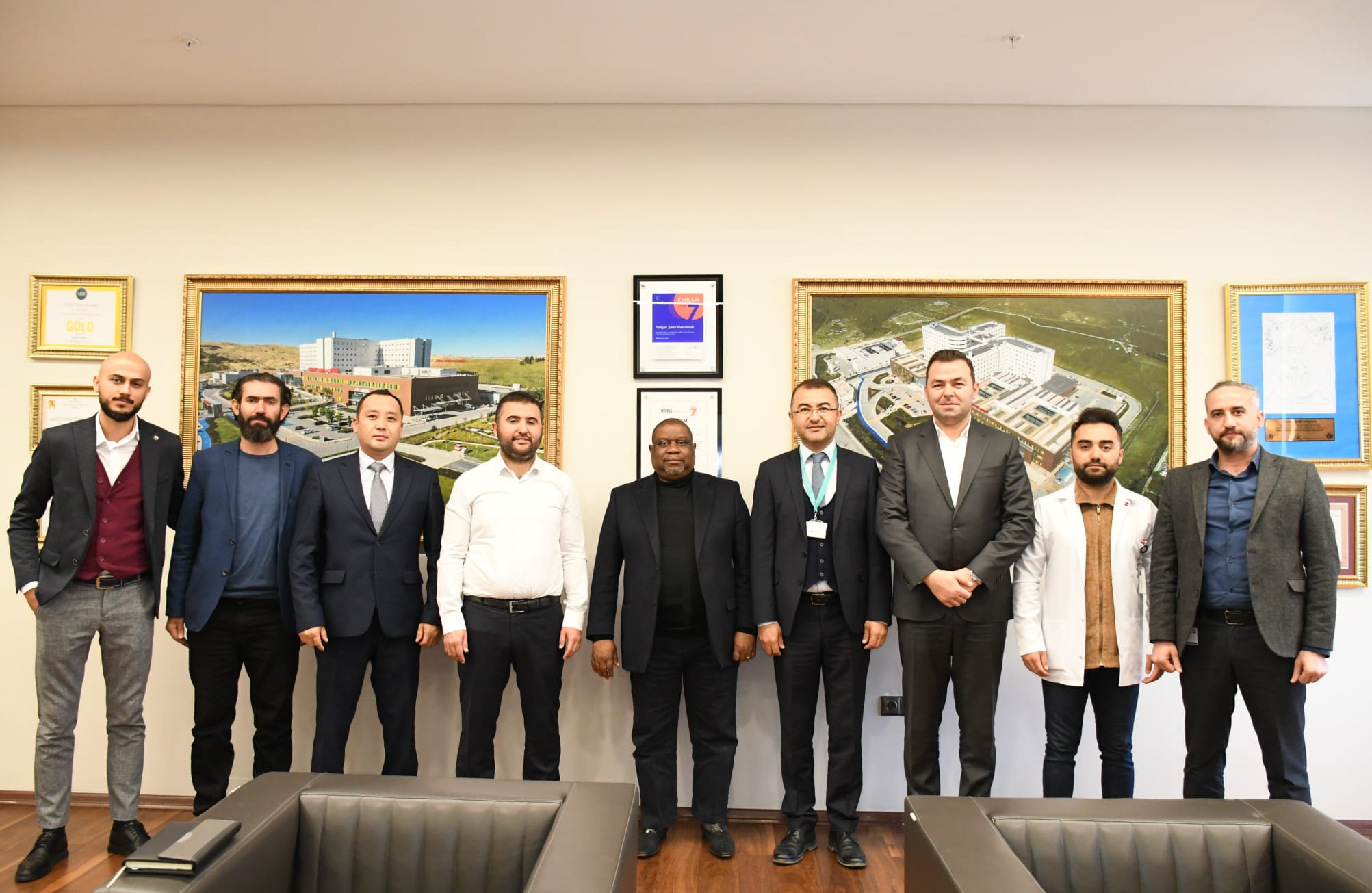 MOZAMBİK BÜYÜKELÇİSİ GOUVEIA’DAN ŞEHİR HASTANESİNE İNCELEME ZİYARETİ
