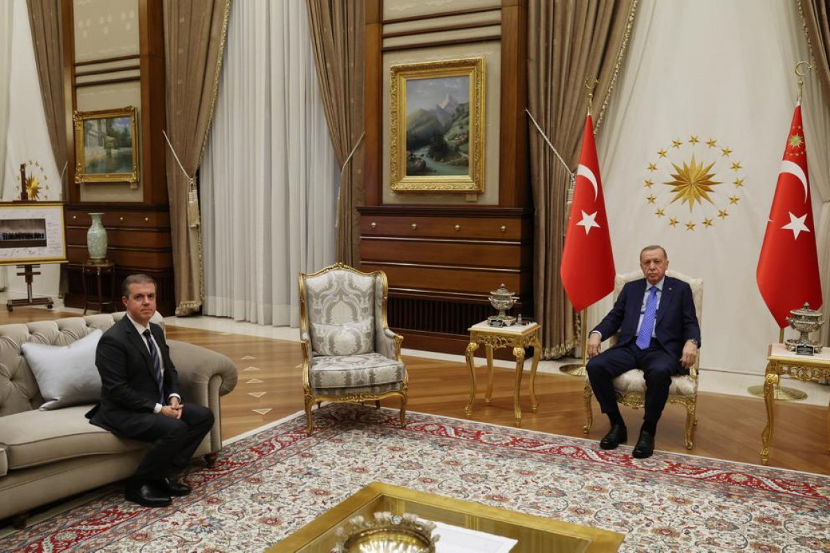 Cumhurbaşkanı Erdoğan, İhlas Holding Yönetim Kurulu Başkanı Ahmet Mücahid Ören’i kabul etti