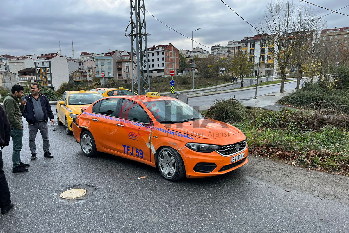 Yol verme yüzünden tartıştılar, ticari taksi şoförünü takip edip dehşeti yaşattılar