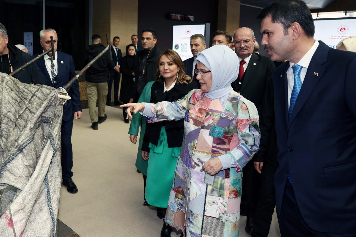 Emine Erdoğan: 'Sıfır Atık hareketi, sizlerin ellerinde yükselip tüm dünyaya ve gelecek nesillere miras kalacak'