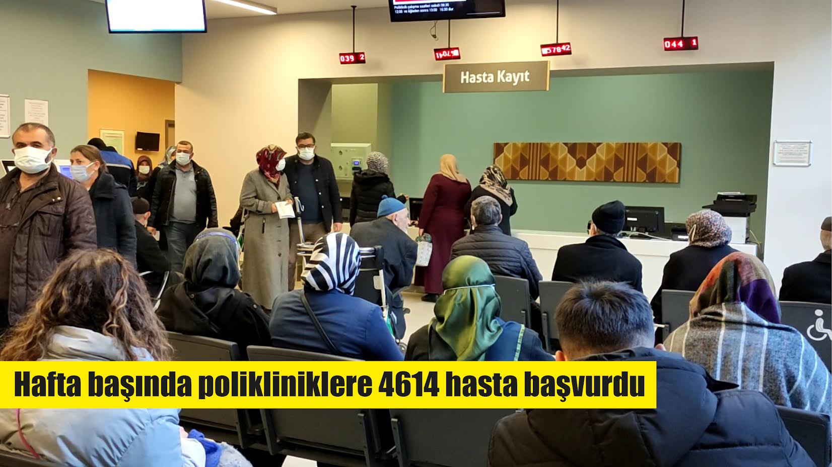 YOZGAT ŞEHİR HASTANESİ'NDE GÜNLÜK HASTA MUAYENE REKORU