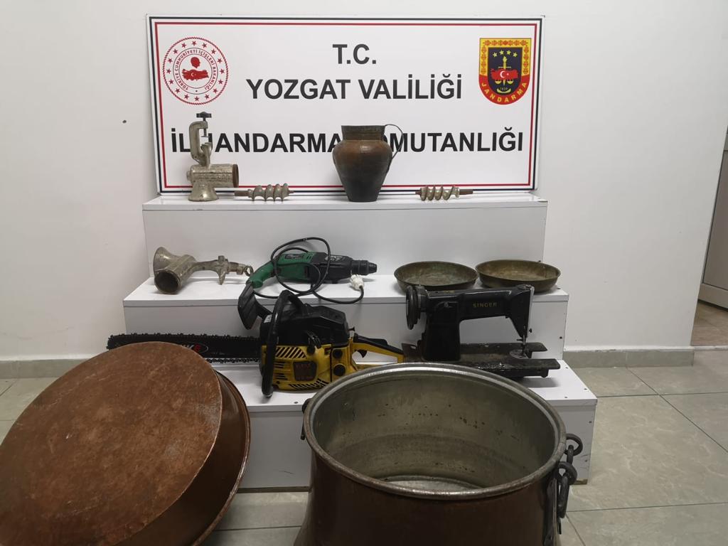 BOĞAZLIYAN'DA HIRSIZLIK OPERASYONU