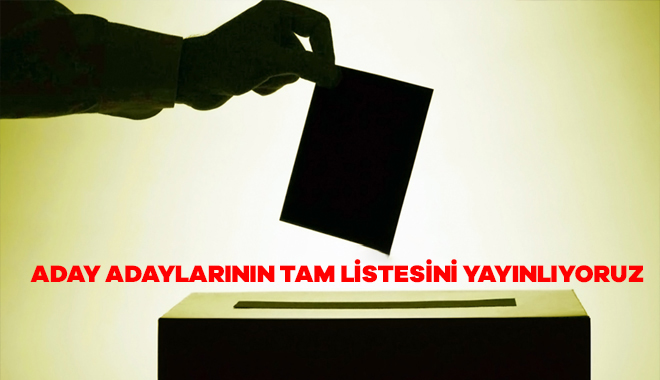 İŞTE,BU SEÇİMİN YOZGAT’TAKİ MİLLETVEKİLİ ADAY ADAYLARI LİSTESİ