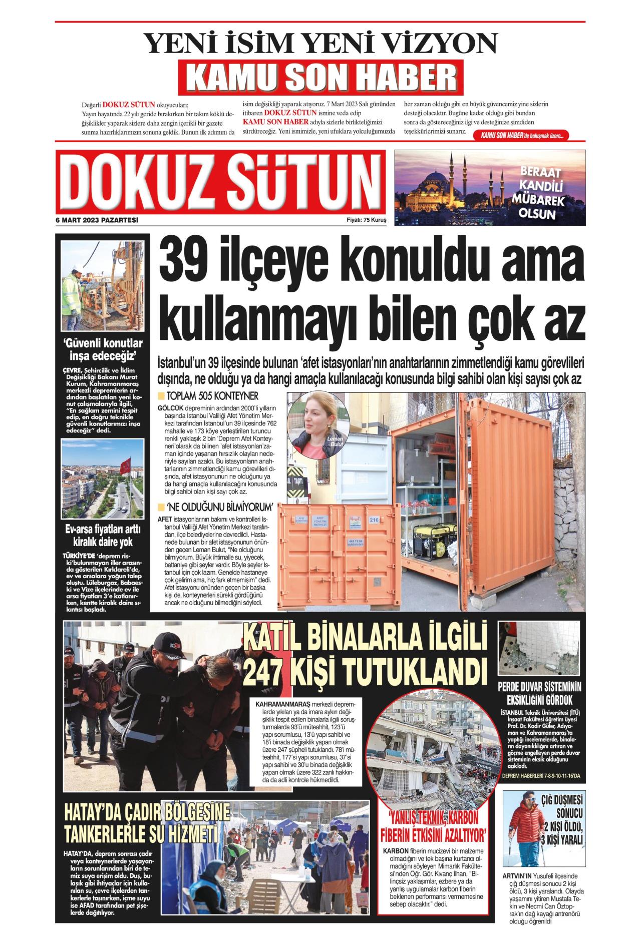 Dokuz Sütun