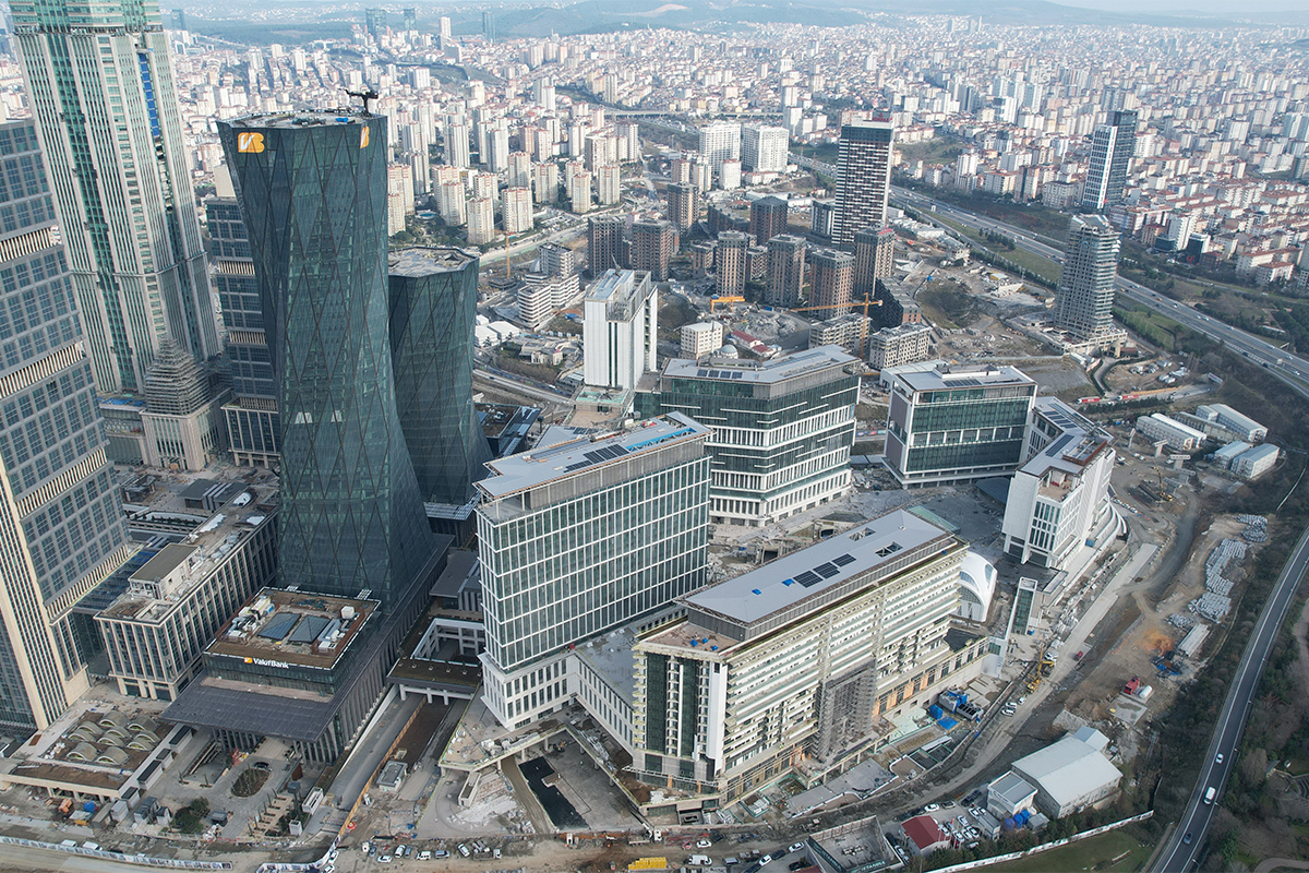 İstanbul Finans Merkezi'nin bankalar etabı Cumhurbaşkanı Erdoğan'ın katılımıyla açılıyor