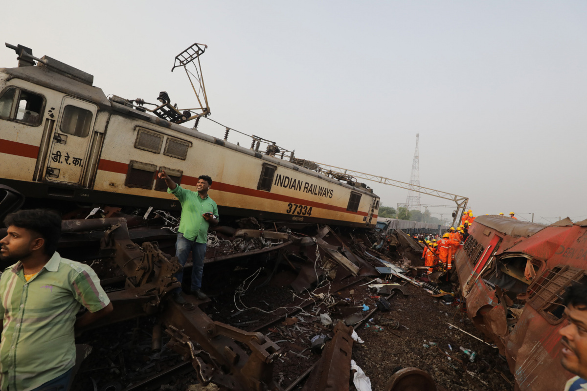 Hindistan'daki tren kazasında can kaybı 288'e yükseldi