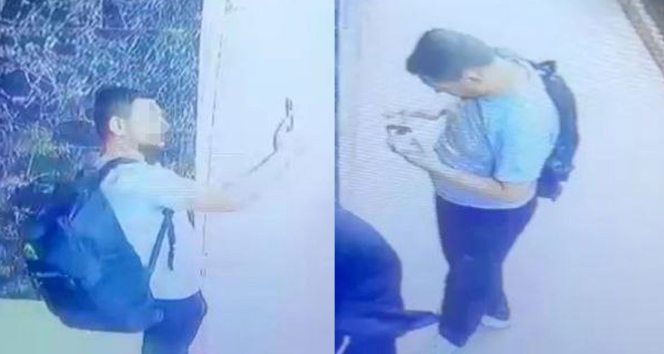 SULTANGAZİ’DE PİŞKİN HIRSIZ AYAKKABILARI ÇALIP ÖZÇEKİM YAPTI