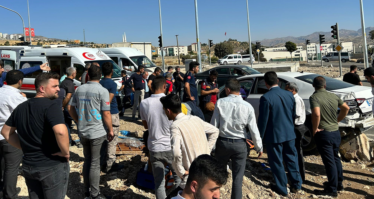 ŞIRNAK’TA FRENİ BOŞALAN PİKAP KAZA YAPTI: 7 YARALI