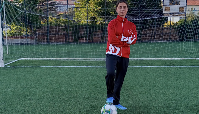 HAZAL CAN U15 KADIN FUTBOL MİLLİ TAKIM ADAY KADROSUNDA
