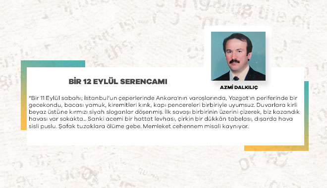 Bir 12 Eylül Serencamı