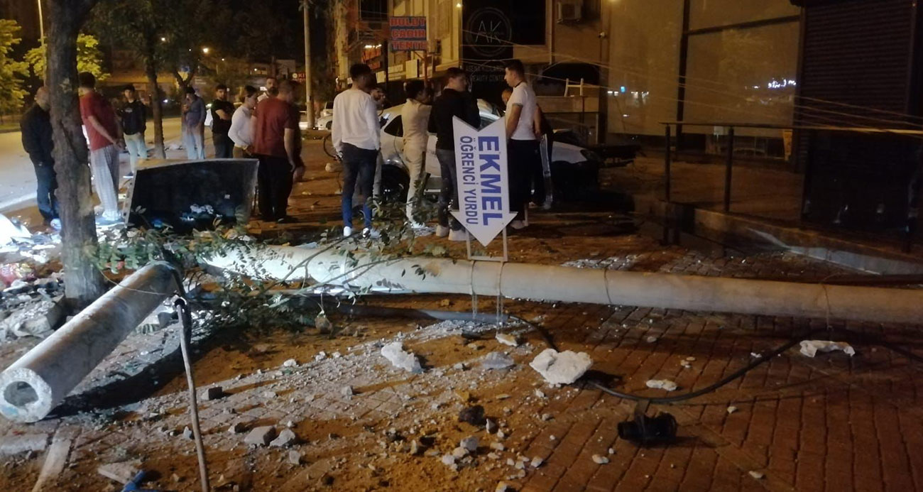 ANTALYA’DA İKİ GENCİ ÖLÜME GÖTÜREN FECİ KAZA KAMERADA