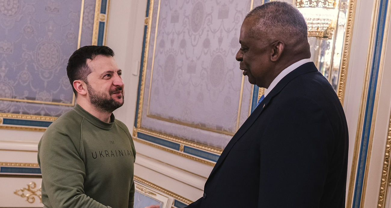 ABD SAVUNMA BAKANI AUSTİN’DEN KİEV’E SÜRPRİZ ZİYARET