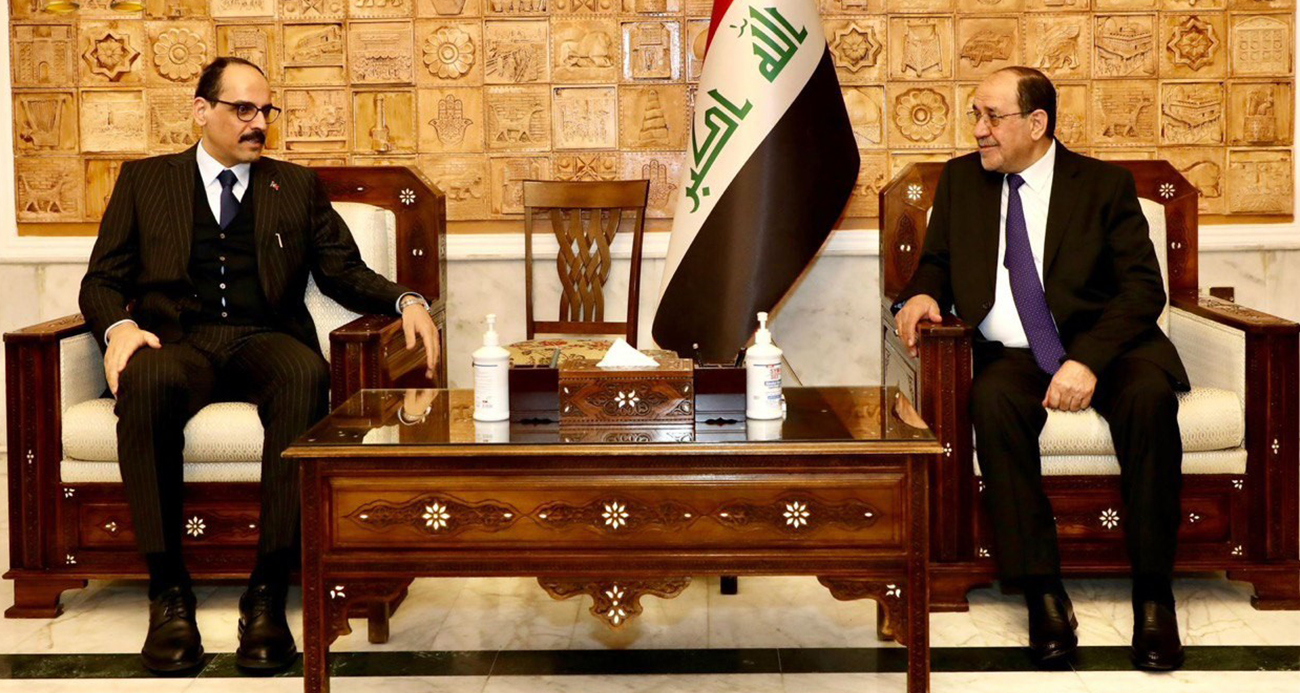MİT BAŞKANI KALIN, IRAK&#039;TA NURİ MALİKİ İLE GÖRÜŞTÜ 