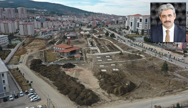 BAŞKAN KÖSE: MİLLET BAHÇESİ YOZGATLILARIN MEKANI OLACAK