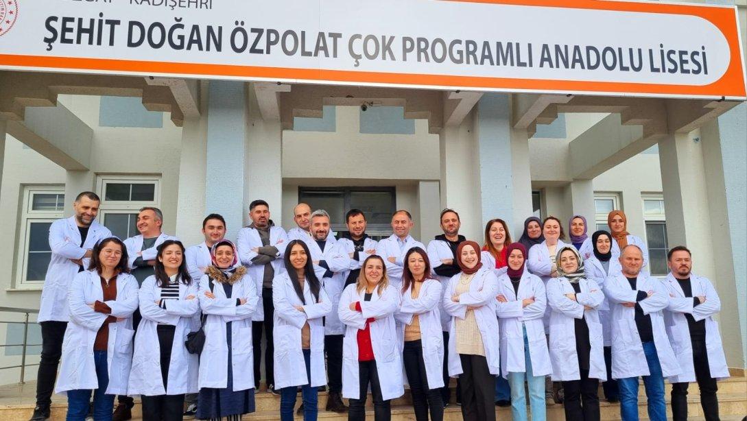 YOZGAT’TA OKUL ÖĞRETMENLERİNDE BEYAZ ÖNLÜK DÖNEMİ