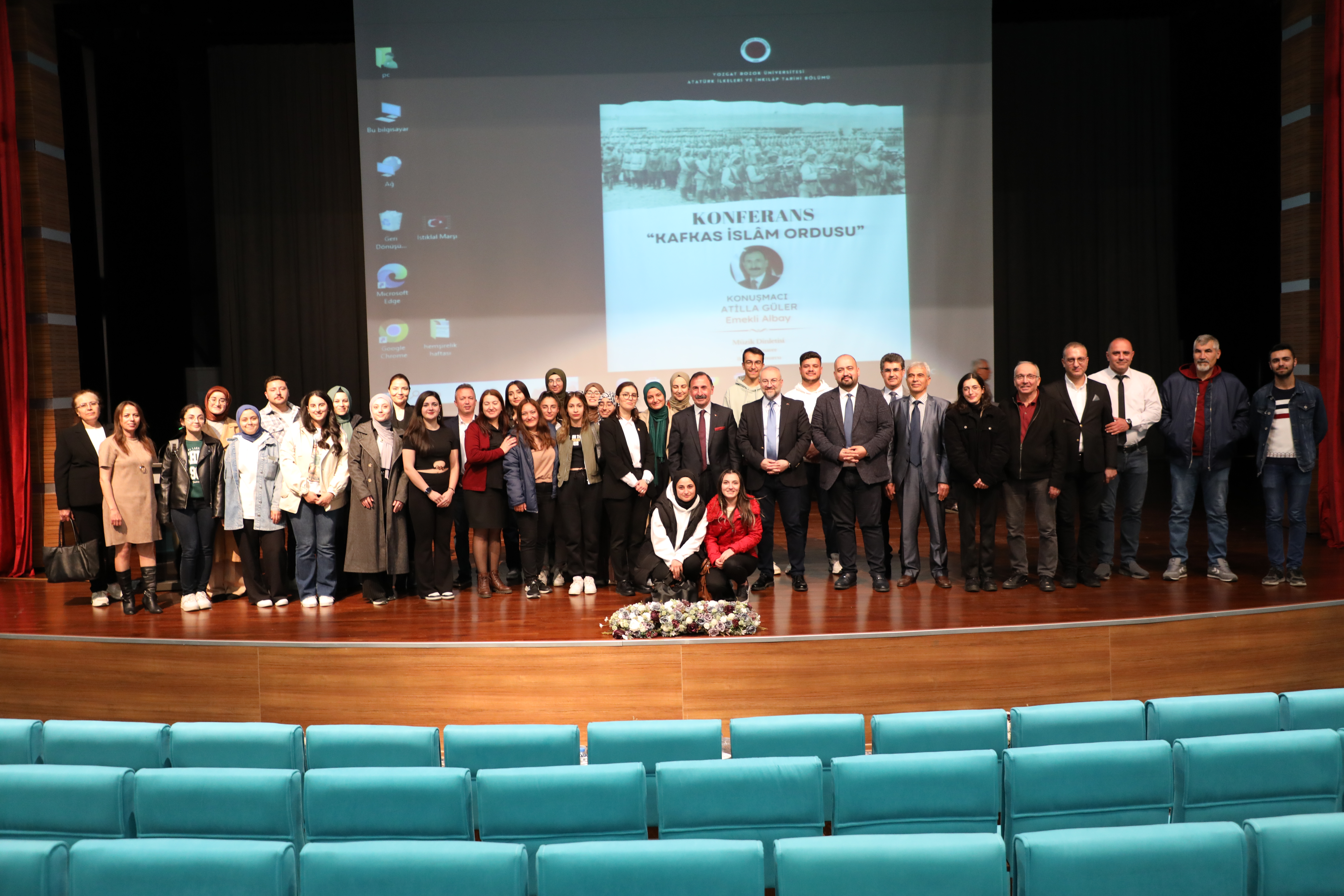 ‘KAFKAS İSLAM ORDUSU’ KONULU KONFERANS İLGİYLE İZLENDİ