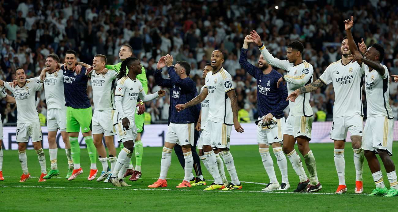 REAL MADRİD, LA LİGA’DA 36. KEZ ŞAMPİYON