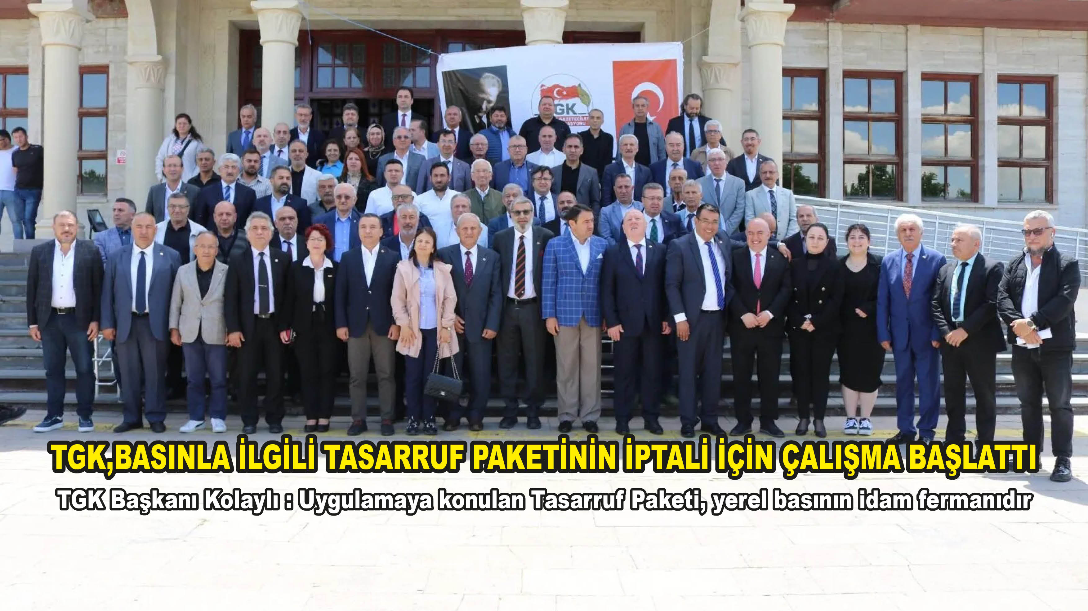 T. GAZETECİLER KONFEDERASYONU’NUN 4. KONGRESİ KÜTAHYA’DA YAPILDI