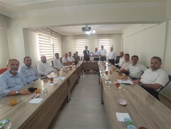YOZGAT’IN İLÇE MÜFTÜLERİ İSTİŞARE İÇİN AKDAĞMADENİNDE BULUŞTU