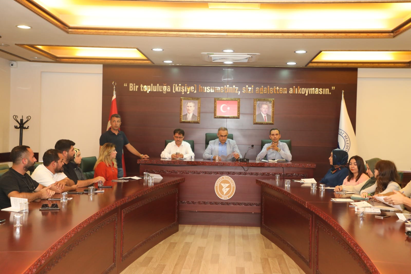YOZGAT BELEDİYESİNDE SÜRDÜRÜLEBİLİR ŞEHİRLER PROJESİ TOPLANTISI