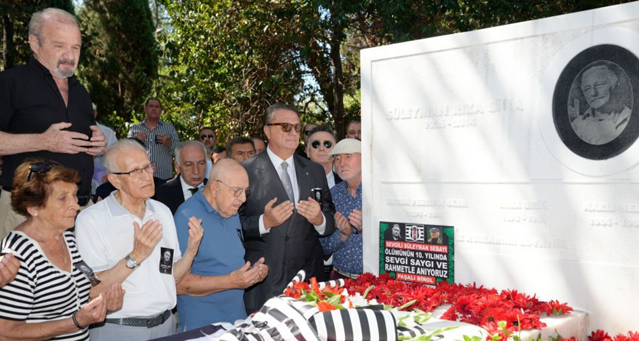 SÜLEYMAN SEBA, KABRİ BAŞINDA ANILDI 