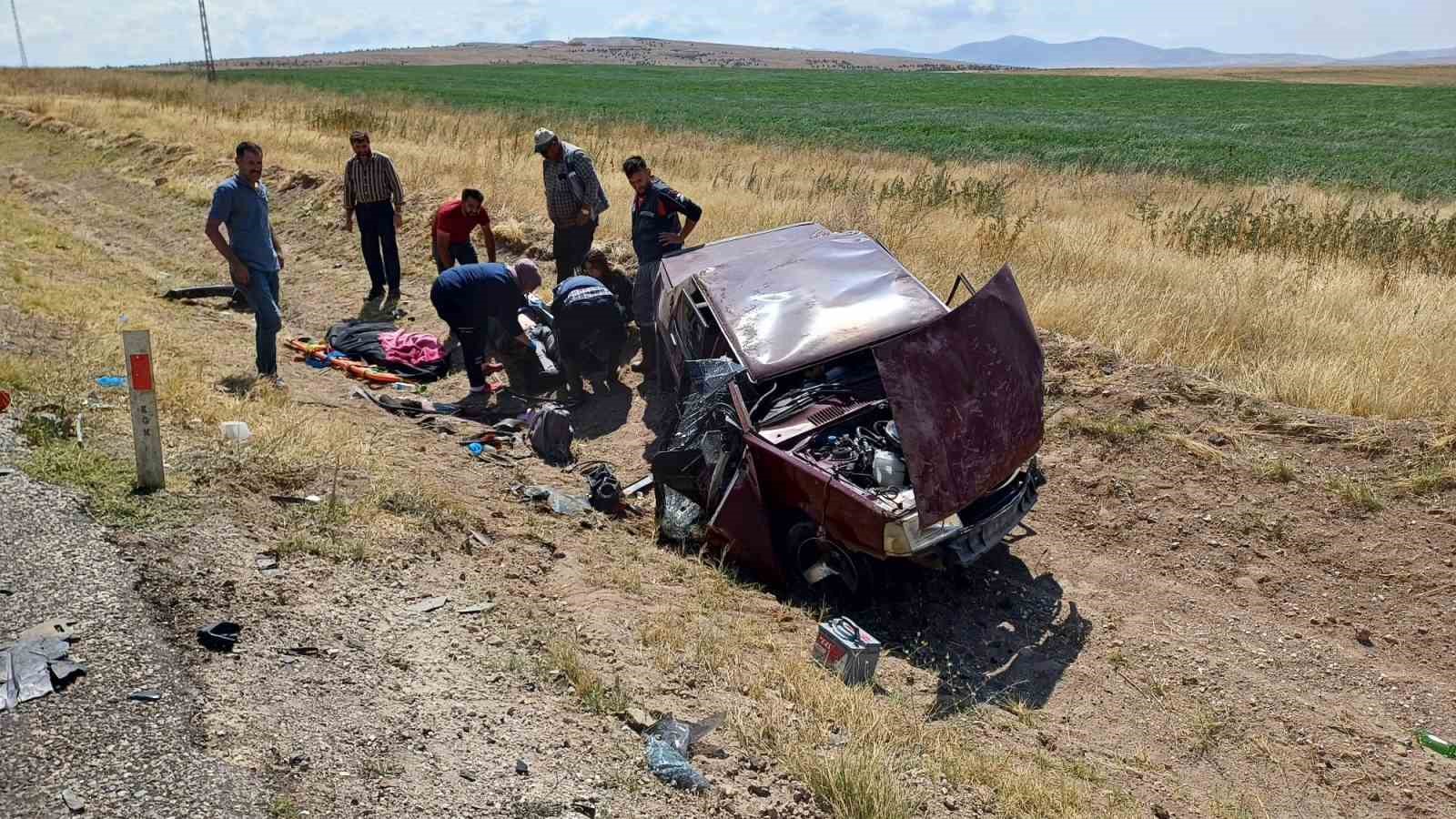 BOĞAZLIYANDA FECİ TRAFİK KAZASI : 3 ÖLÜ, 3 YARALI 