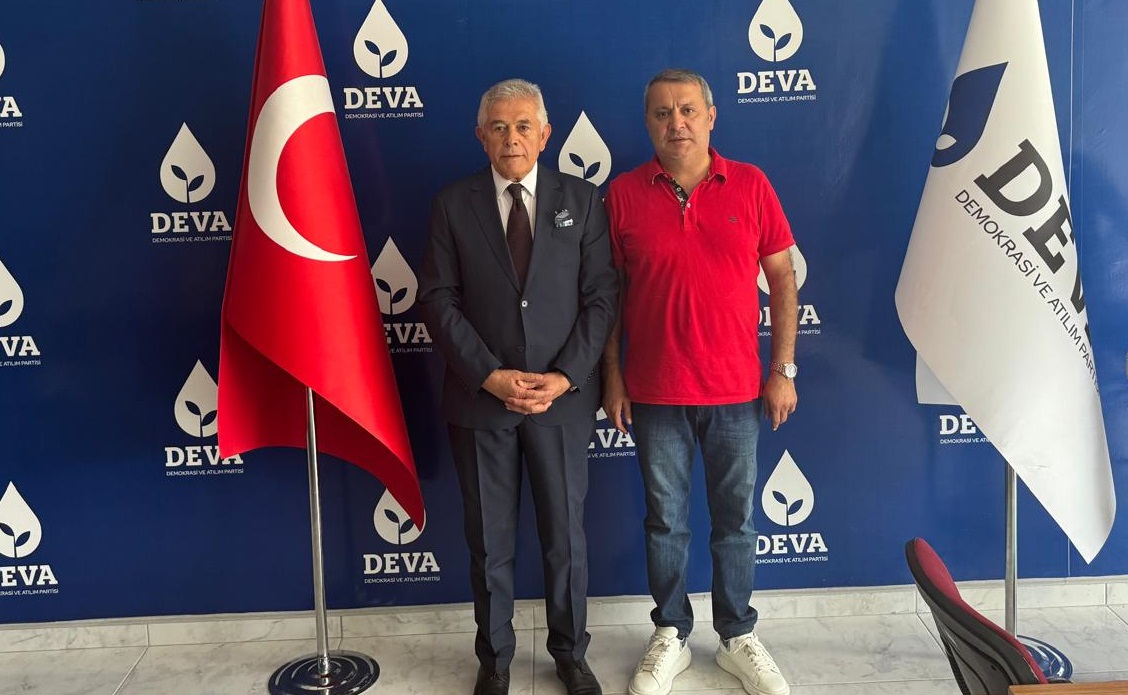 FARUK TURAN ÇİFTÇİ DEVA PARTİSİNDE YENİDEN İL BAŞKANI SEÇİLDİ
